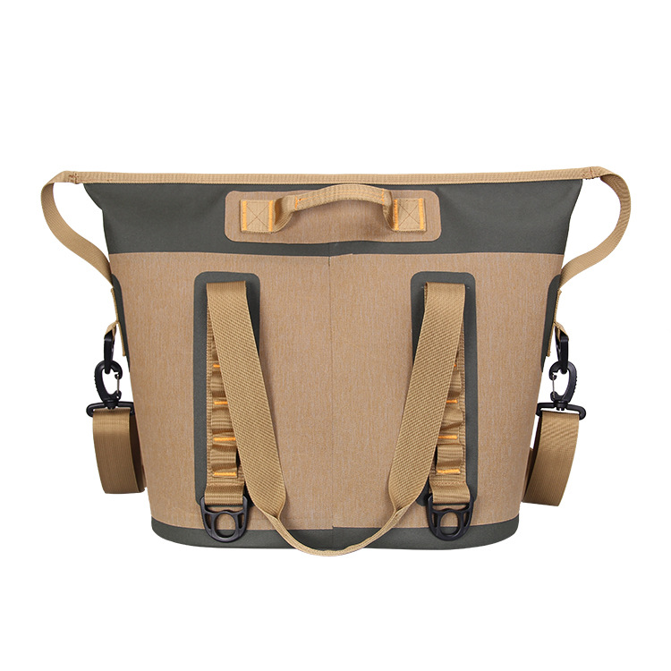 TPU Cooler Bag, Outdoor Waterproof Insulate Bag, Portable Cross Body Adjustable