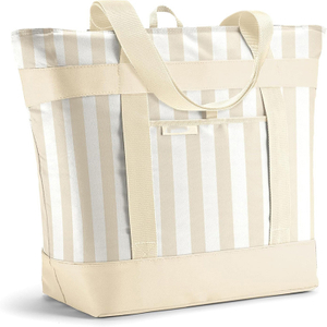 Insulated Leakproof Large Capacity Insulated Tote Bag with Sturdy Handles for Grocery Shopping Picnic Beach Work Lunch Travel
