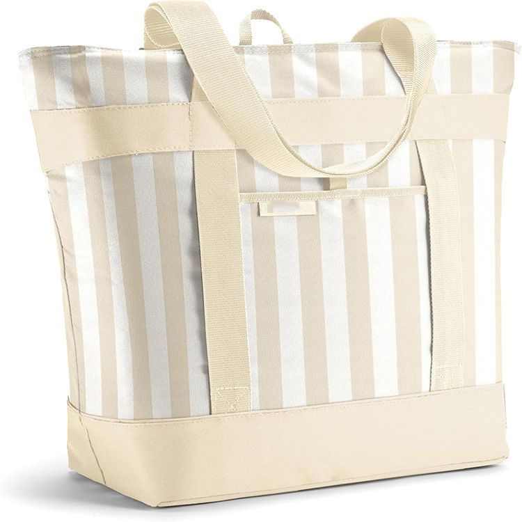 Insulated Leakproof Large Capacity Insulated Tote Bag with Sturdy Handles for Grocery Shopping Picnic Beach Work Lunch Travel