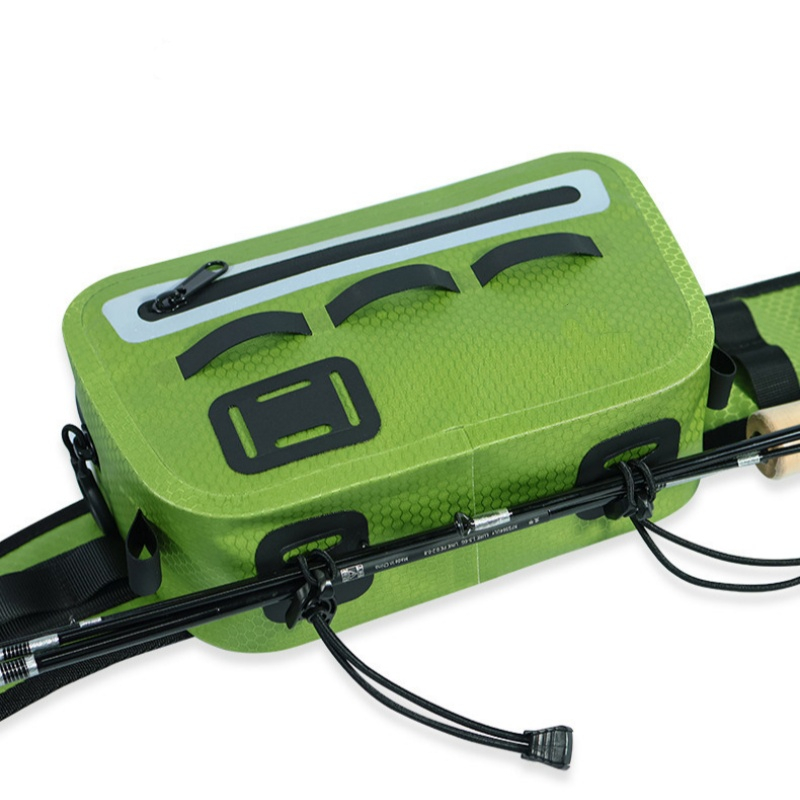 Lure Airtight Backpack Lure Bag Multi-functional Waist Pack Airtight Waterproof Stream Fishing Gear Bag
