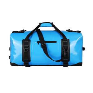 Outdoor Waterproof PVC 60L Travel Duffel Bag for Mountaineering Camping & Motorcycle Travel