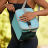 Freezable Eco-Friendly Leakproof Collapsible Lunch Bag with Built-In Gel Liner for Work Office Picnic Outdoor Day Trips