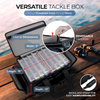 Salt Water Resistant Waterproof Material Fishing Tackle Bag with Shoulder Strap Large Capacity for Outdoor