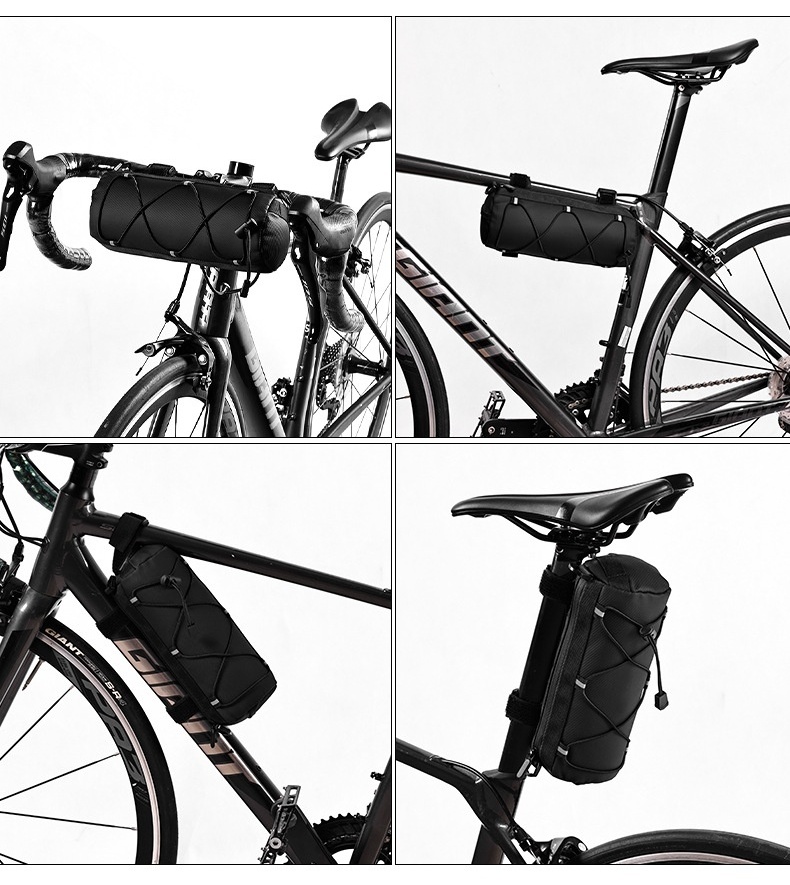 Bicycle Handlebar Bag Outdoor Riding Bag Waterproof Large Capacity Storage Bag