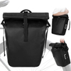 Lightweight Weather-Resistant Bike Pannier Bag with Shoulder Strap for Cycling Commuting Travel