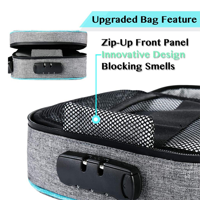 New Product Odor Proof Stash Case Container Travel Storage Case Smell Proof Bag(EPZ-254)