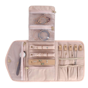 Factory Direct Portable Lightweight Foldable Jewelry Organizer for Journey(EPZ-279)