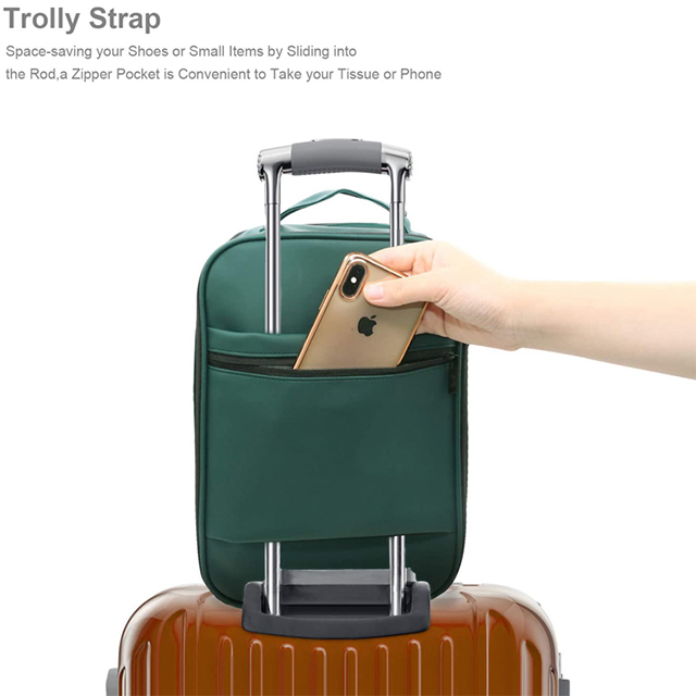 Amazon Hot Selling Holds 3 Pair of Shoes Organizer Reusable Shoe Travel Bags(EPZ-470)