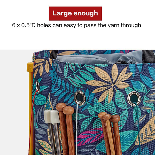 New Arrivals Knitting and Crochet Organizer Yarn Storage Bag Organizer(EPZ-503)