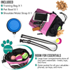 New Designer Large Capacity Durable Dog Treat Pouch with Waist Shoulder Strap(EPZ-307)