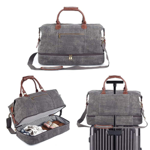 New Designer Multifunctional Weekend Duffle Bag with Shoes Compartment(EPZ-339)