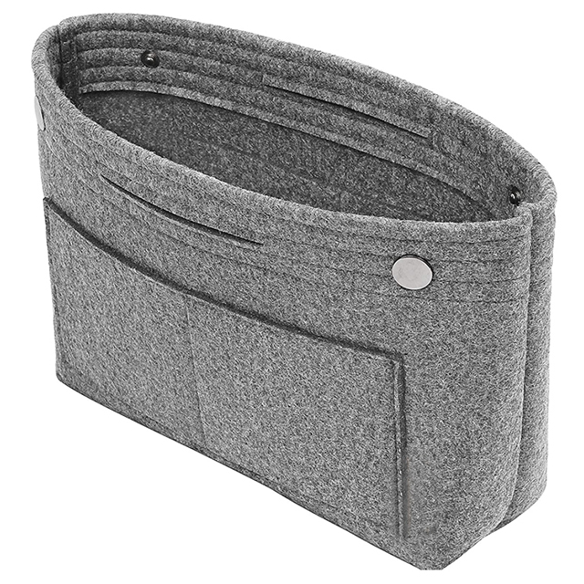 Amazon Hot Selling Cosmetic Storage Makeup Felt Bag Organizer Insert Handbag(EPZ-326)