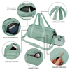 Stylish Waterproof Lightweight Travel Duffel Bag with Shoes Compartment(EPZ-346)