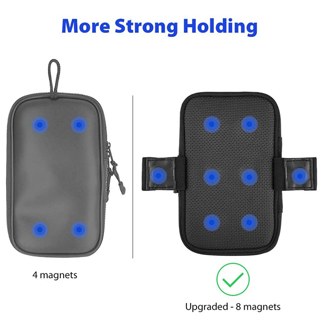 Factory Direct Motorcycle Magnetic Tank Bag with 8 Strong Magnets Touch Screen(EPZ-591)