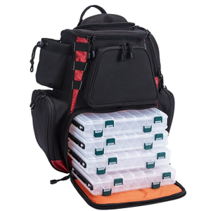 Factory Direct Outdoor Large Waterproof Fishing Tackle Bag with 4 Tackle Box (EPZ-172)