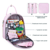 New Designer Fully Opened Travel Backpack Diaper Bag Multi-function for Mom(EPZ-445)