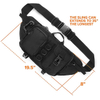 Factory Direct Heavy Duty Crossbody Tactical Sling Bag for Travel Cycling(EPZ-453)