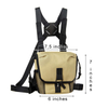 New Updating Nylon Water-resistant Hunting Binos Bag Binoculars Hardness Case For Hunting Shooting Hiking