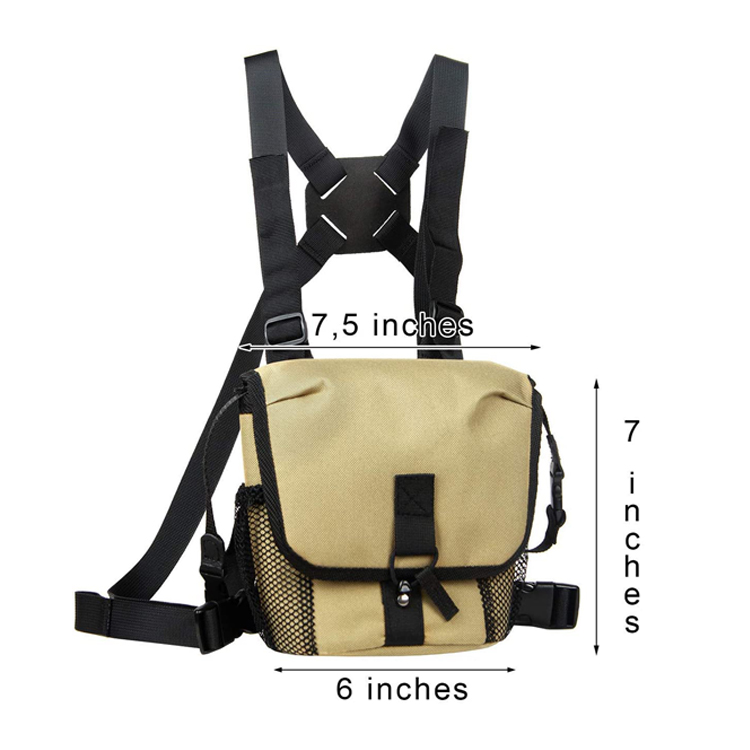New Updating Nylon Water-resistant Hunting Binos Bag Binoculars Hardness Case For Hunting Shooting Hiking