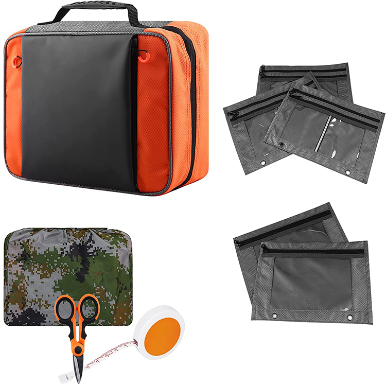 New Updating Waterproof Inner Pockets Replaceable Sleeves Fishing Hook Packaging Bag Bait Storage Bag