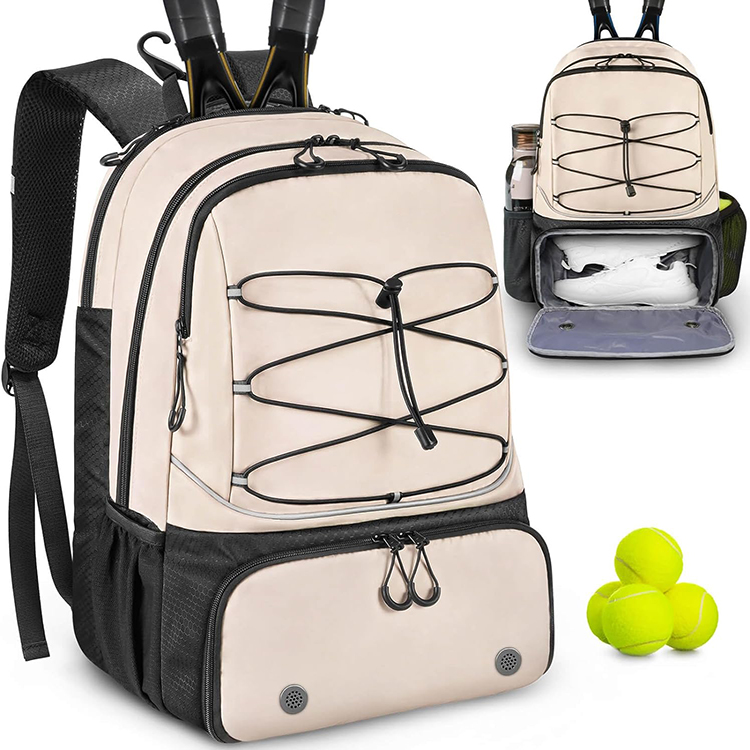 New Design Large Tennis Backpack with Ventilated Shoe Compartment and ...