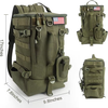 Mutil-functional Large Capacity Tackle Bag Fishing With Rod Holders Fishing Duffle Bag