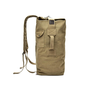 Well Designed Durable and Large Capacity Canvas Storage Backpack for Climbing and Hiking