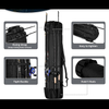 600D Oxford Multi-Purpose Waterproof Large Capacity Fishing Rod Bag with Zipper Closure for Travel Outdoor Baitcasting Spinning
