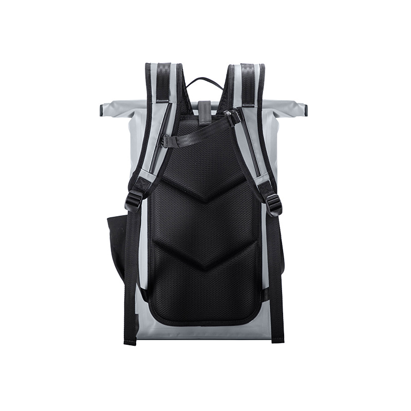 PVC Waterproof Backpack with Side Pocket and Wading Bucket for Outdoor Hiking and Camping Diving Swimming Adventures