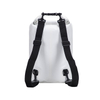 Translucent PVC 15L Dry Bag Unisex Open Closure Outdoor Waterproof Bucket Bag for Travel Sports Rafting Backpack