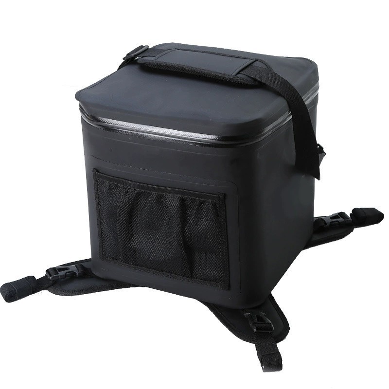 Motorcycle Rear Seat Waterproof Bag Long Distance Riding Helmet Bag Fully Waterproof Large Capacity Travel Tail Bag