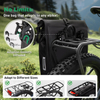 Lightweight Weather-Resistant Bike Pannier Bag with Shoulder Strap for Cycling Commuting Travel