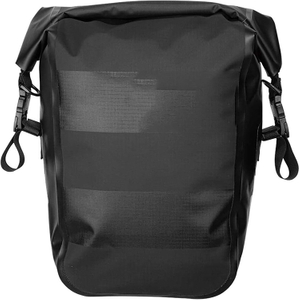 Waterproof Roll-Top Bike Pannier Bag with 20L Capacity for Cycling Touring