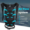 Water-Resistant Nylon Large Capacity Cycling Backpack with Helmet Holder for Road Biking Commuting Outdoor Travel Hiking