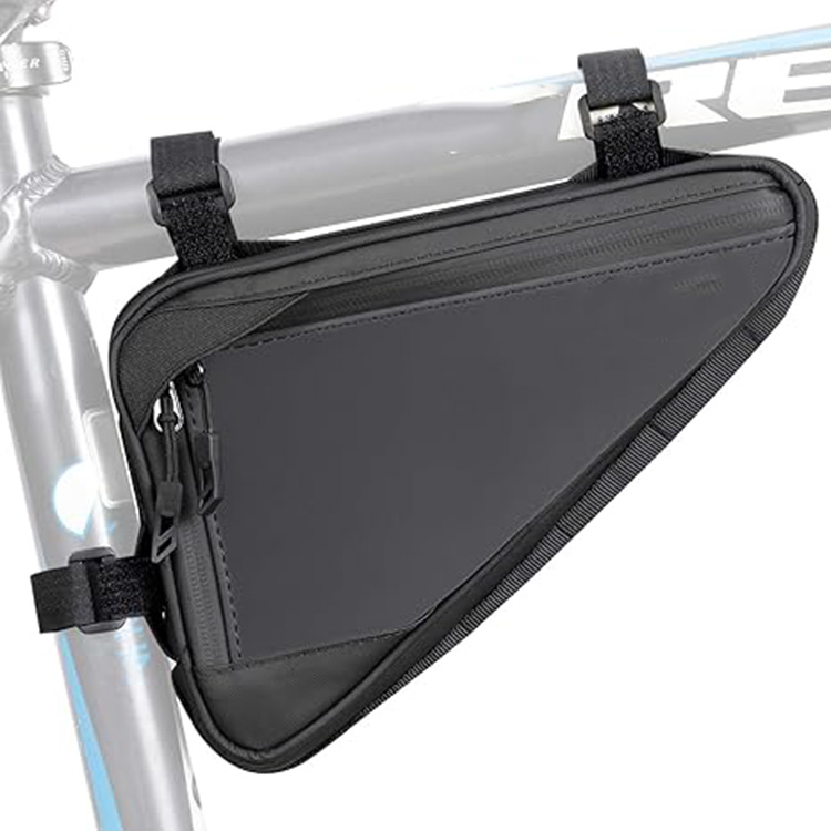 Durable Hard Shell Waterproof Large Capacity Bike Seat Bag with Quick-Release Bracket for Road Mountain Cycling Commuting