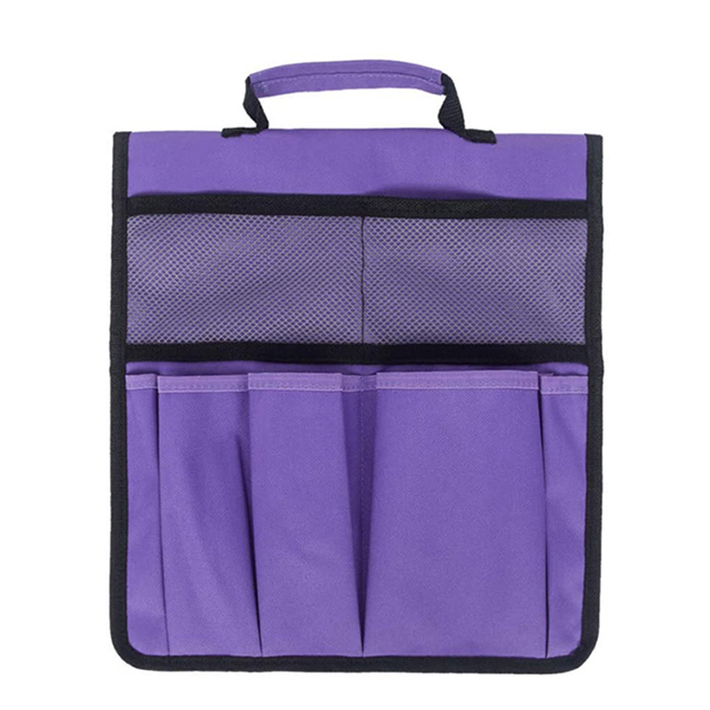 Factory Direct Portable Multi-Pockets Folding Mesh Garden Kneeler Tool Bag(EPZ-473)