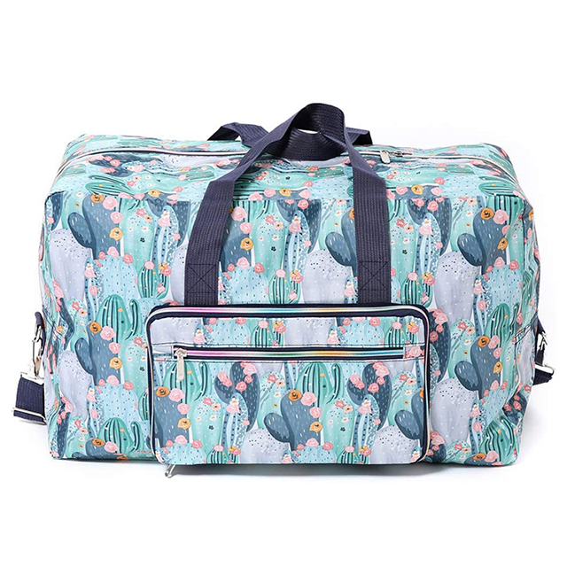 Amazon Hot Selling Large Cute Foldable Sublimation Duffle Bag for Travel(EPZ-487)