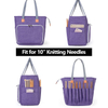 New Designer Knitting Needles Crochet Hooks and Other Accessories Knitting Tote Bag(EPZ-501)
