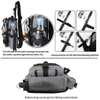 New Designer Multifunctional Fishing Tackle Backpack with Fishing Rod Holder(EPZ-523)