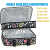 Hot Sell Double Casserole Insulated Travel Carry Bag Insulated Lunch Bag Kids(EPZ-581)