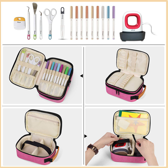 China Supplier Double-Layer Cricut Easy Press Mini Carrying Case for Cricut(EPZ-434)