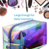 Hot Sell Clear Cosmetic Pouch Toiletry Organizer Holographic Cosmetic Bag(EPZ-039)