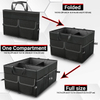 Amazon Hot Selling Collapsible Storage Securing Straps Car Organizer Trunk(EPZ-147)