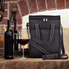Hot Sell Insulated Padded Wine Cooler Bag with Handle And Adjustable Shoulder Strap(EPZ-183)