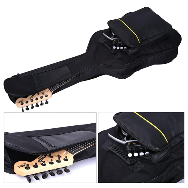 Amazon Hot Selling Waterproof Dual Adjustable Shoulder Strap Guitar Case Bag (EPZ-185)