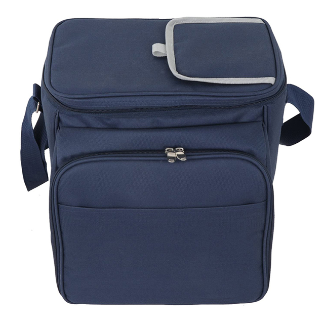 New Stylish Cooler Compartment Detachable Bottle Wine Holder Thermo Bag Picnic(EPZ-198)