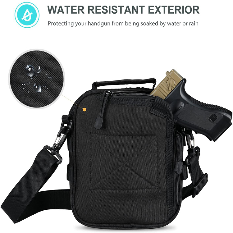 Multi-Function Military Durable Oxford Small Tactical Shooting Bag Pistol Storage Pouch Pack