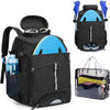 New Design Large Capacity Swim Backpack with Additional PVC Transparent Bag and Separate Shoe Space