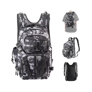 Waterproof Lightweight Scratch Resistant Fishing Backpack with Rod Holder