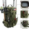 Mutil-functional Large Capacity Tackle Bag Fishing With Rod Holders Fishing Duffle Bag